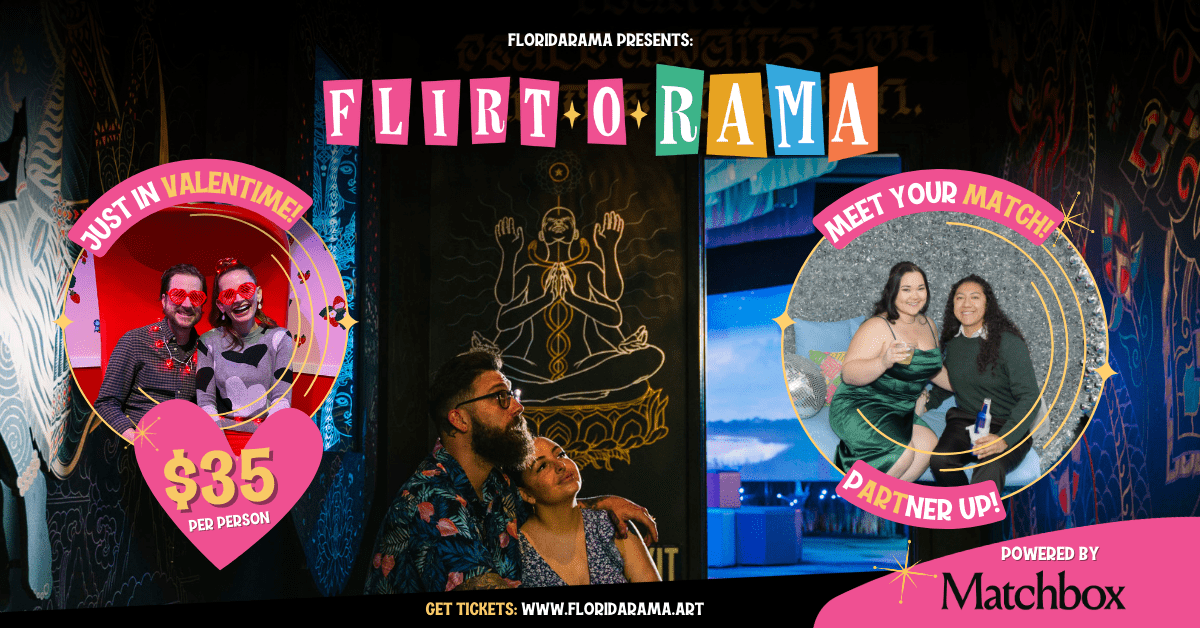 Flirt-o-RAMA flyer